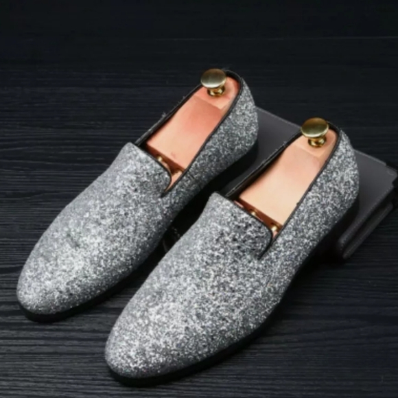 Other - Mens Casual Shoes Glitter Slip On clubwear party